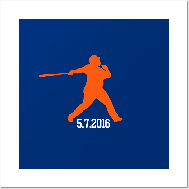 THE FIRST HOME RUN 5.7.2016 Wall Art by marketeevee